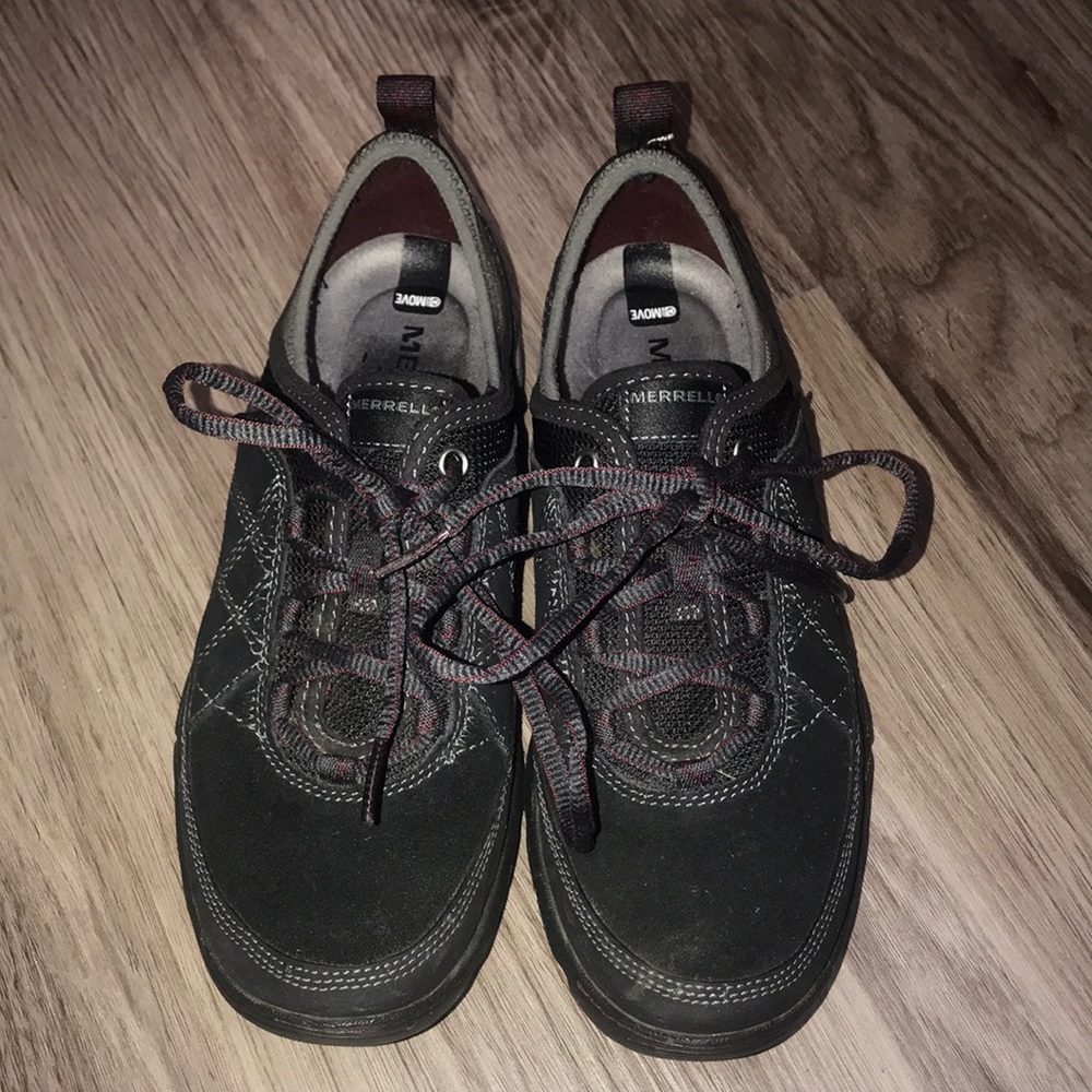 MERRELL | Mimosa Glee Suede Tennis Shoe Hiking Walking Womens Size 7